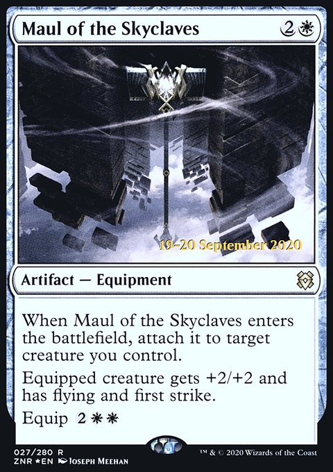 Maul of the Skyclaves [Zendikar Rising Prerelease Promos]