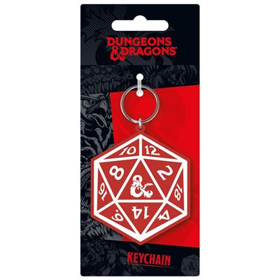 Dungeons & Dragons - Dice - Pvc Keychain