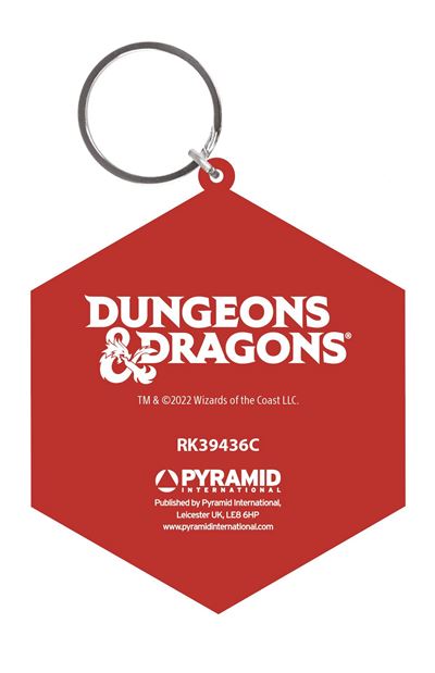 Dungeons & Dragons - Dice - Pvc Keychain