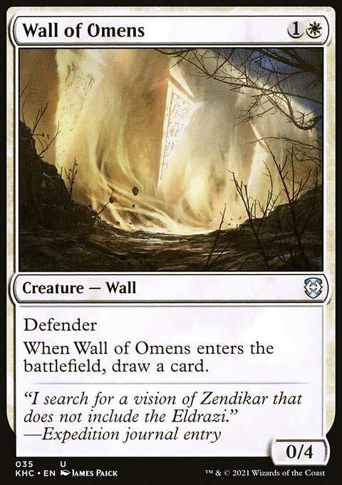 Wall of Omens [Kaldheim Commander]