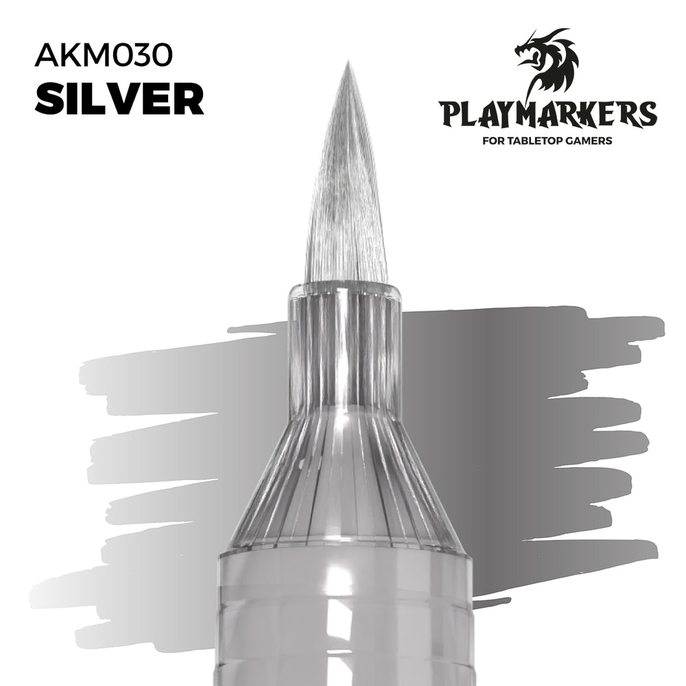 AK Interactive - Playmarkers - Silver