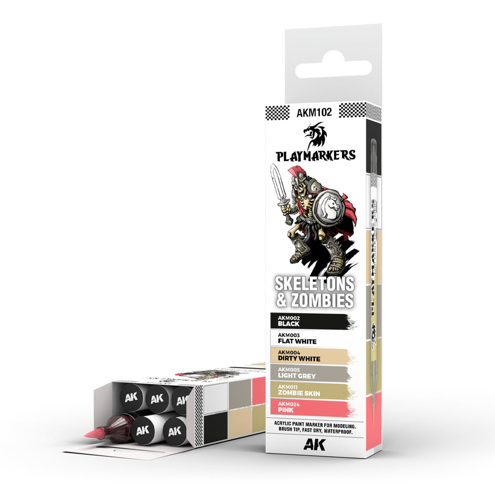 AK Interactive - Playmarkers - Sets - Skeletons & Zombies