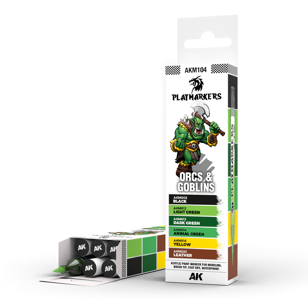 AK Interactive - Playmarkers - Sets - Orcs & Goblins