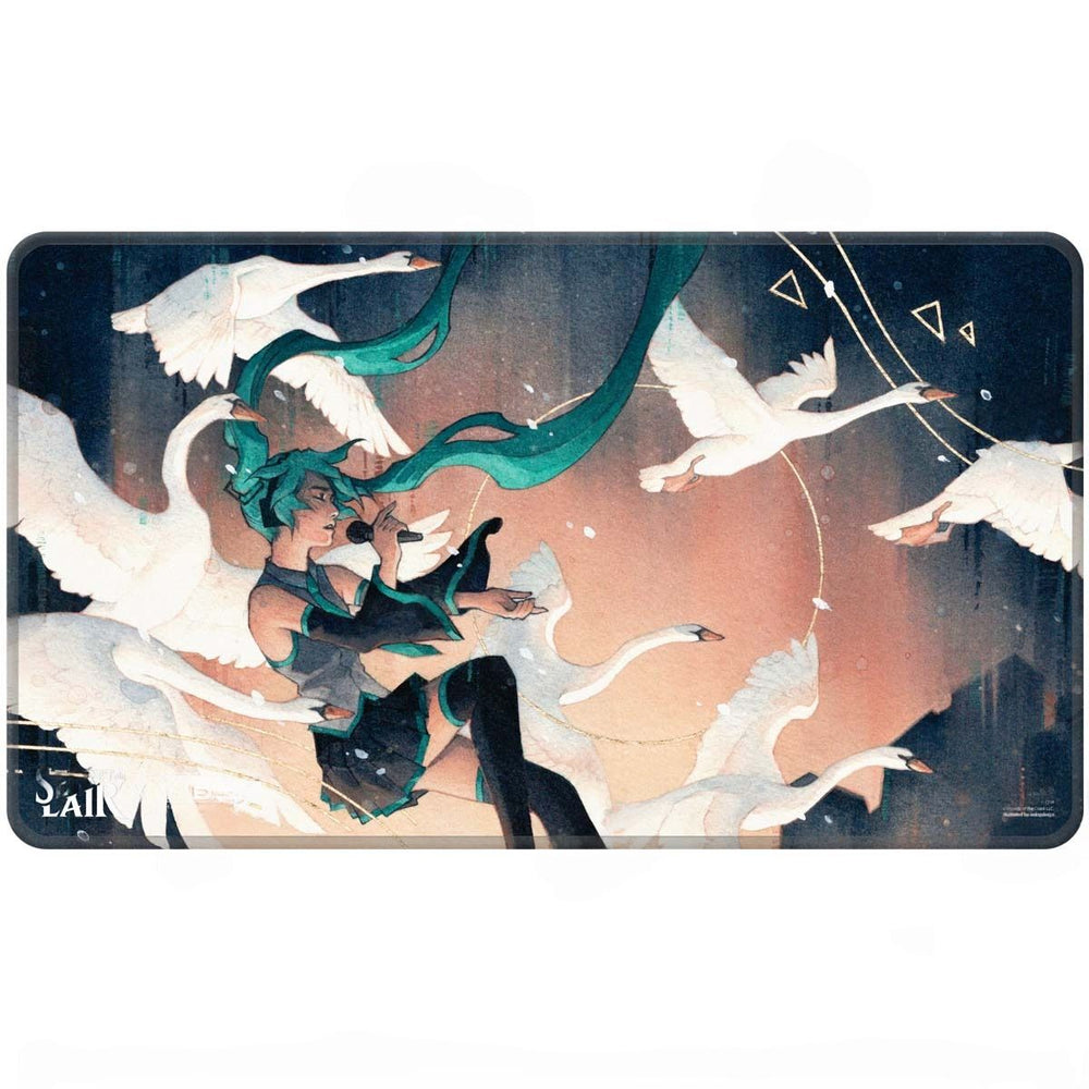Ultra Pro: Hatsune Miku - Stitched Edge Playmat - Winter - Swan Song MtG