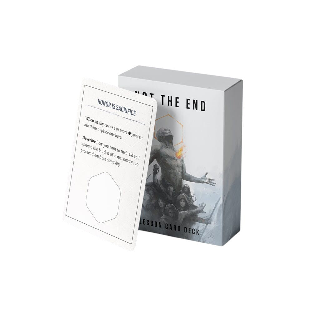 Not The End - Lesson Card Set