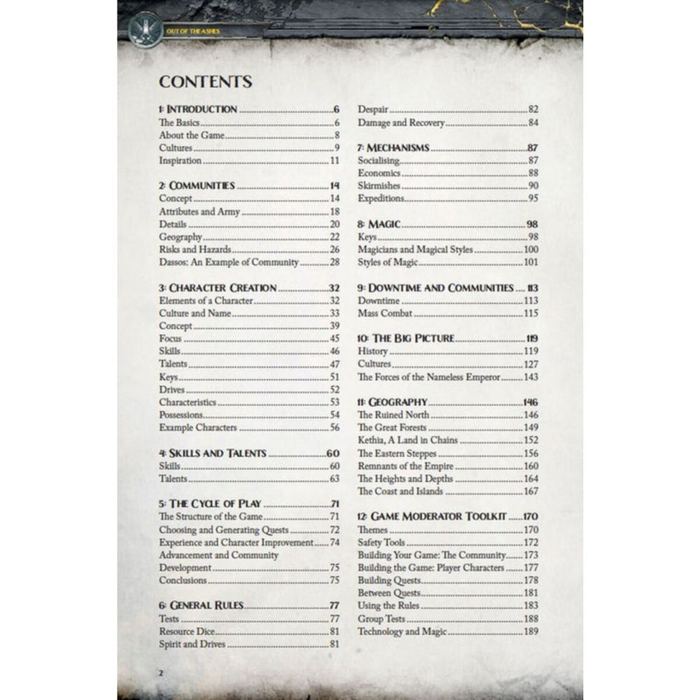 Out Of The Ashes: Adventures in a Broken World