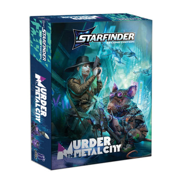 Starfinder 2nd Edition Adventures: Murder in Metal City Deluxe Adventure
