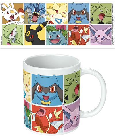 Pokemon - Kanto Grid 1 - White Mug