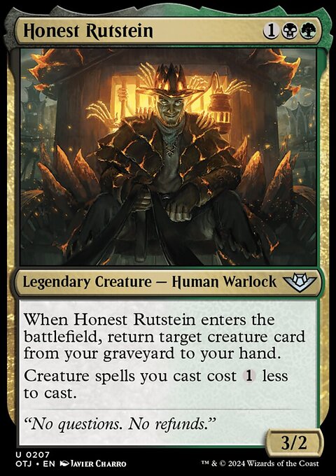 Honest Rutstein [Outlaws of Thunder Junction]