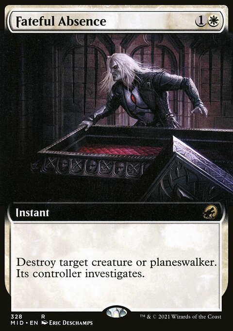 Fateful Absence (Extended Art) [Innistrad: Midnight Hunt]
