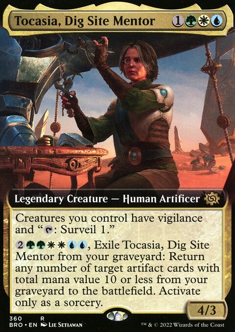 Tocasia, Dig Site Mentor (Extended Art) [The Brothers' War]