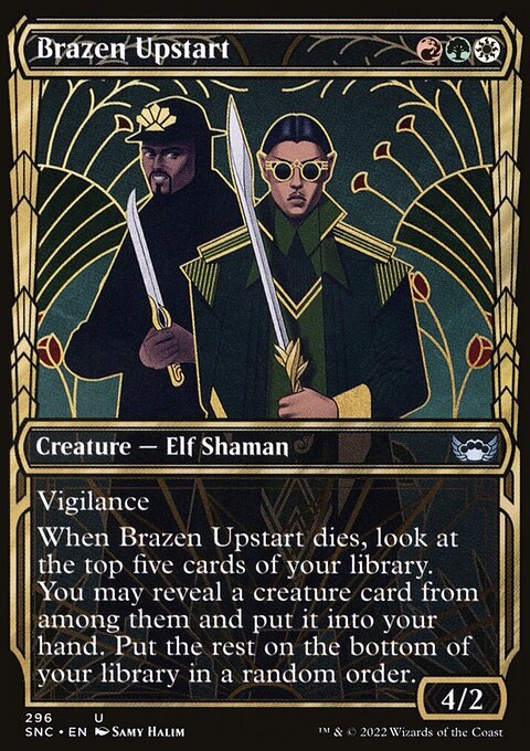Brazen Upstart (Showcase Golden Age) [Streets of New Capenna]
