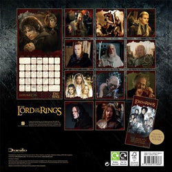 Lord Of The Rings - 2025 Square Wall Calendar