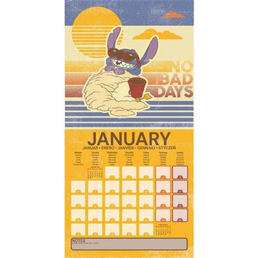 Lilo & Stitch - 2025 Square Wall Calendar