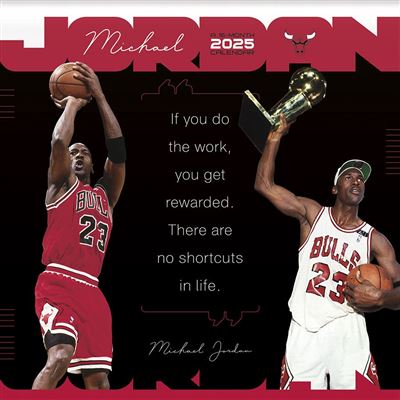 Michael Jordan - 2025 Square Wall Calendar