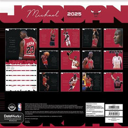 Michael Jordan - 2025 Square Wall Calendar