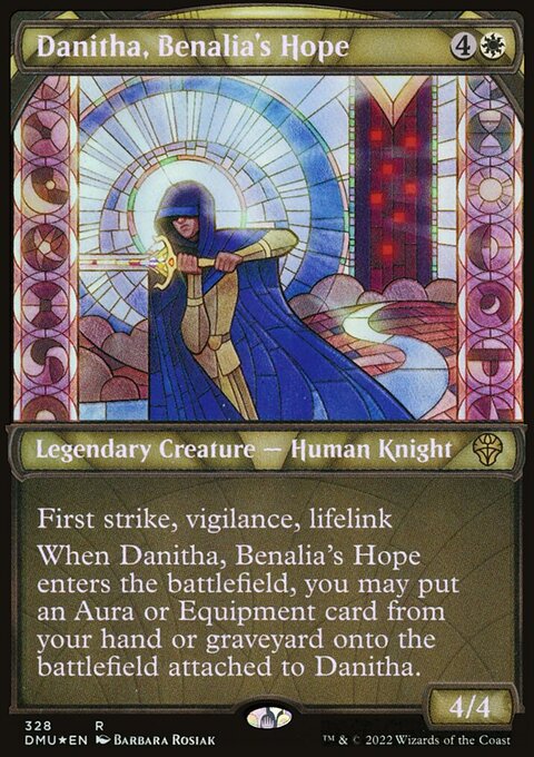 Danitha, Benalia's Hope (Showcase Textured) [Dominaria United]
