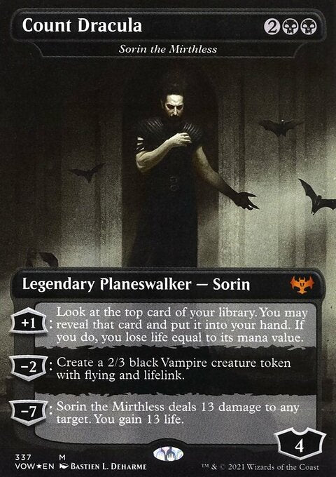 Sorin the Mirthless - Count Dracula [Innistrad: Crimson Vow]