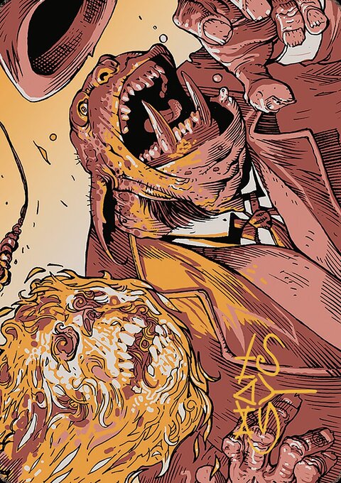 Skullcrack Art Card [Outlaws of Thunder Junction Art Series]