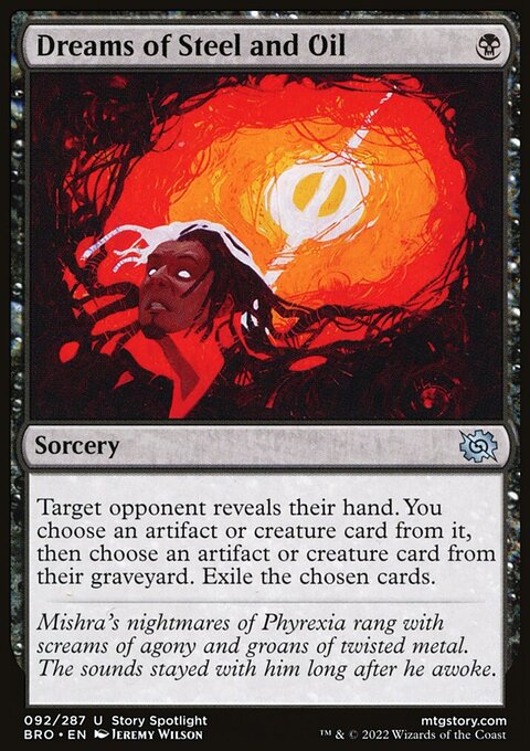 Dreams of Steel and Oil [The Brothers' War]