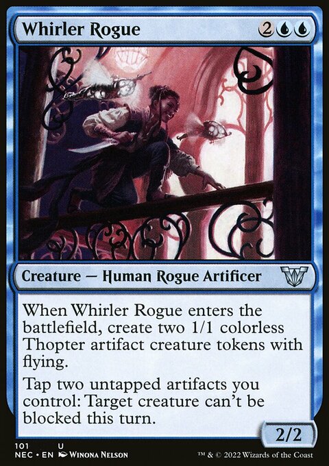 Whirler Rogue [Kamigawa: Neon Dynasty Commander]
