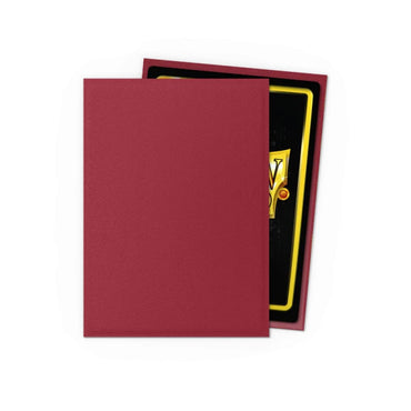 Dragon Shield: Non-Glare Sleeves – Matte – Blood Red