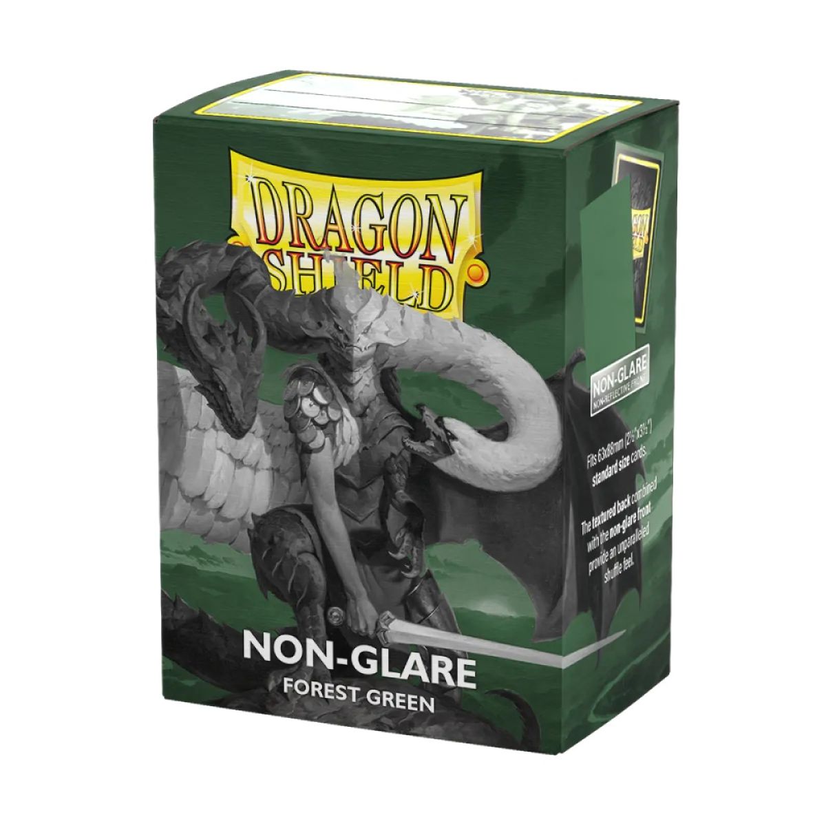Dragon Shield: Non-Glare Sleeves – Matte – Forest Green