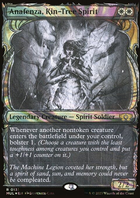 Anafenza, Kin-Tree Spirit (Halo Foil) [Multiverse Legends]