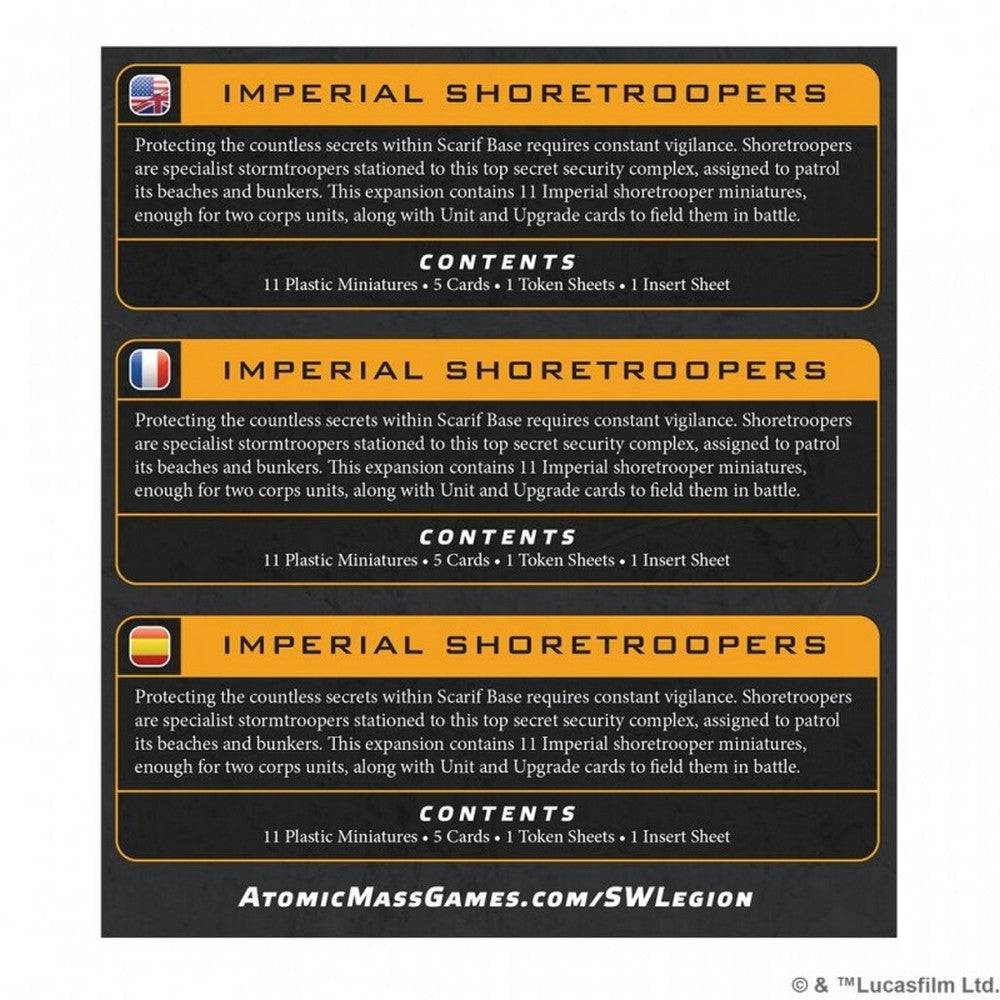 Star Wars: Legion – Imperial Shoretroopers