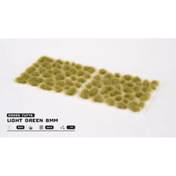 Gamers Grass: Tufts: Light Green 6mm (Wild)