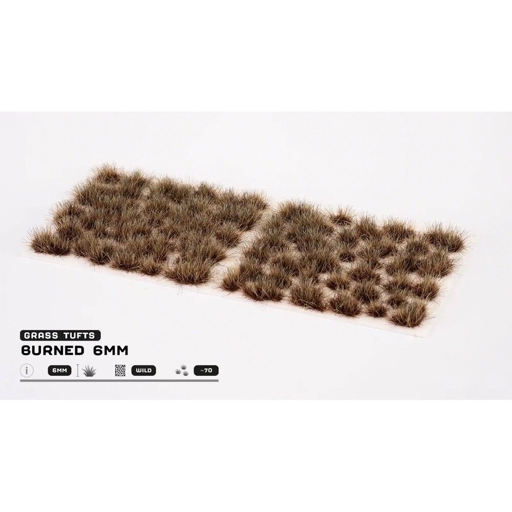 Gamers Grass - Grass Tufts - 6mm - Burned Tufts - Wild