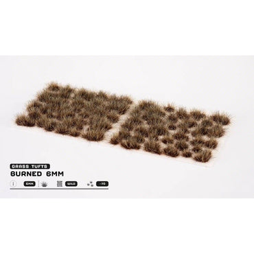 Gamers Grass - Grass Tufts - 6mm - Burned Tufts - Wild