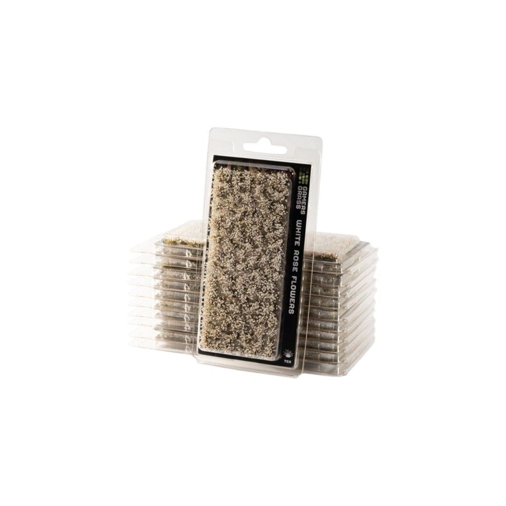 Gamers Grass - Grass Tufts - Tuft Sets - White Rose Set