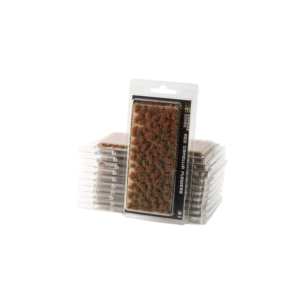 Gamers Grass - Grass Tufts - Flowers - Red Camellia
