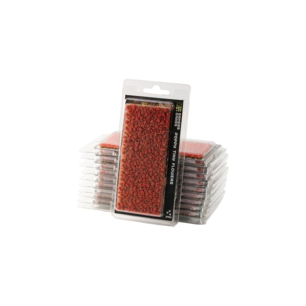 Gamers Grass - Grass Tufts - Flowers - Poppy Tiny