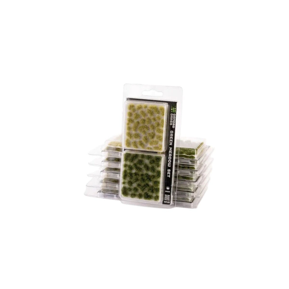 Gamers Grass - Grass Tufts - Tuft Sets - Green Meadow Set