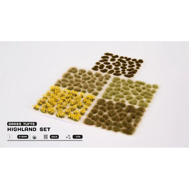 Gamers Grass  - Tuft - Highland Tuft Set