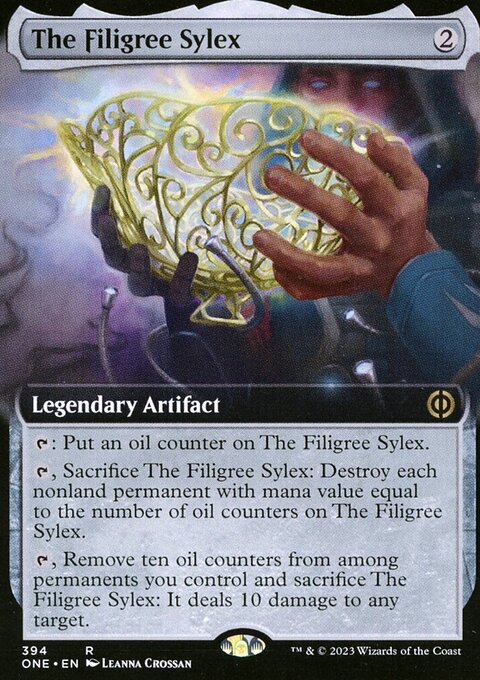 The Filigree Sylex (Extended Art) [Phyrexia: All Will Be One]