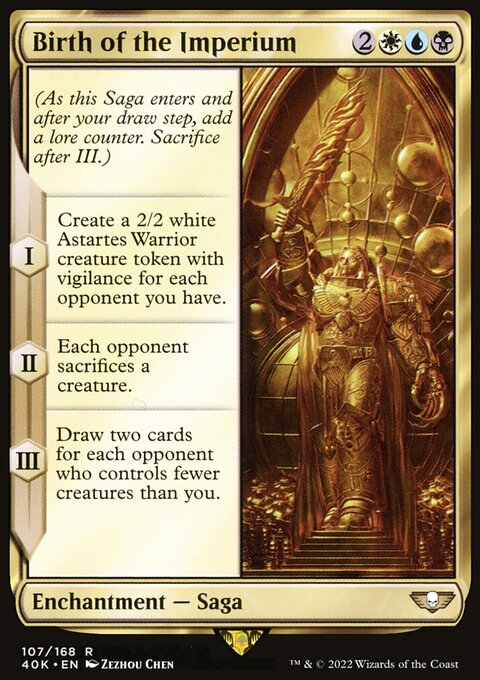 Birth of the Imperium (Surge Foil) [Warhammer 40,000]