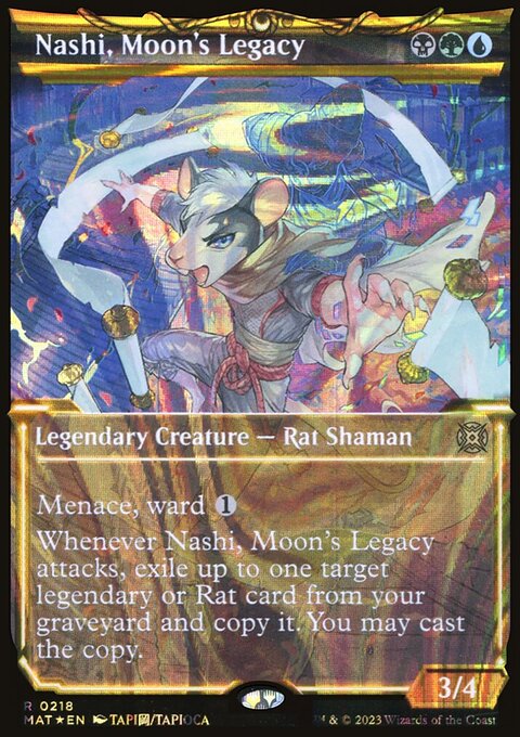 Nashi, Moon's Legacy (Showcase Halo Foil) [March of the Machine: The Aftermath]