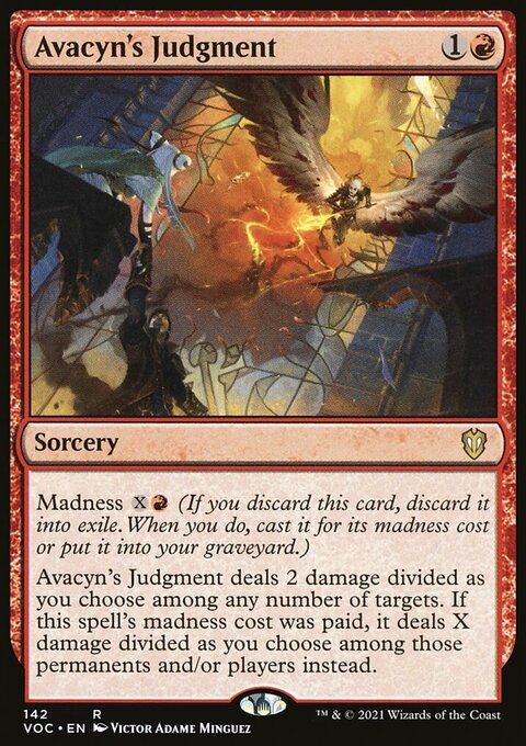 Avacyn's Judgment [Innistrad: Crimson Vow Commander]