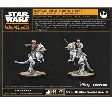 Star Wars: Legion – Captain Solo & Commander Skywalker on Tauntuns