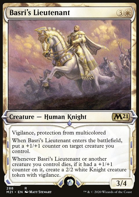 Basri's Lieutenant (Showcase) [Core Set 2021]