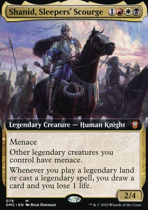 Shanid, Sleepers' Scourge (Extended Art) [Dominaria United Commander]