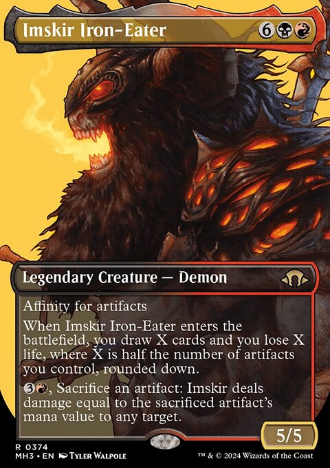 Imskir Iron-Eater (Borderless) [Modern Horizons 3]