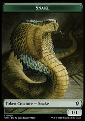 Thopter // Rhino Warrior Double-Sided Token [Murders at Karlov Manor Commander Tokens]