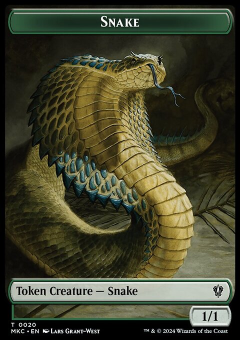 Thopter // Treasure Double-Sided Token [Murders at Karlov Manor Commander Tokens]