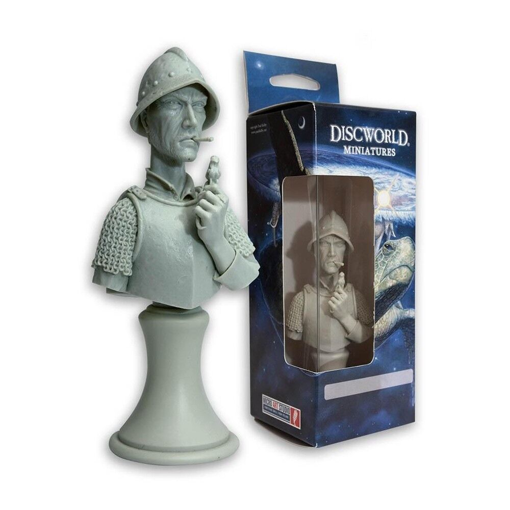 Micro Art Studio - Miniatures - Discworld Vimes Bust UNPAINTED