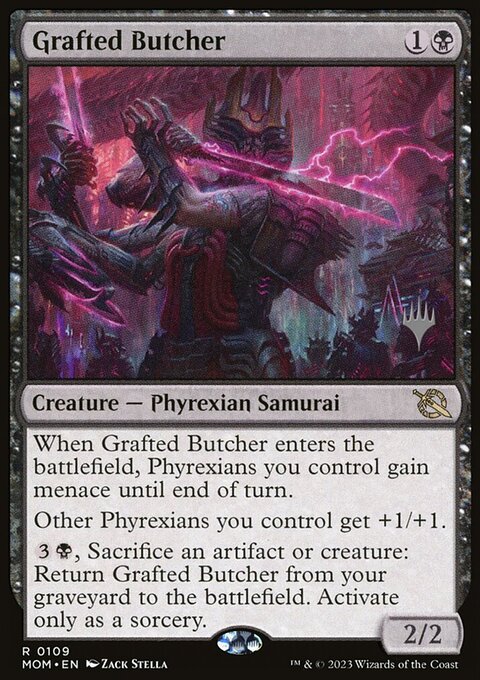 Grafted Butcher (Promo Pack) [March of the Machine Promos]