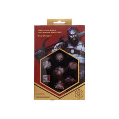 Darrington Press - Critical Role Champion Dice Set: Grog Strongjaw
